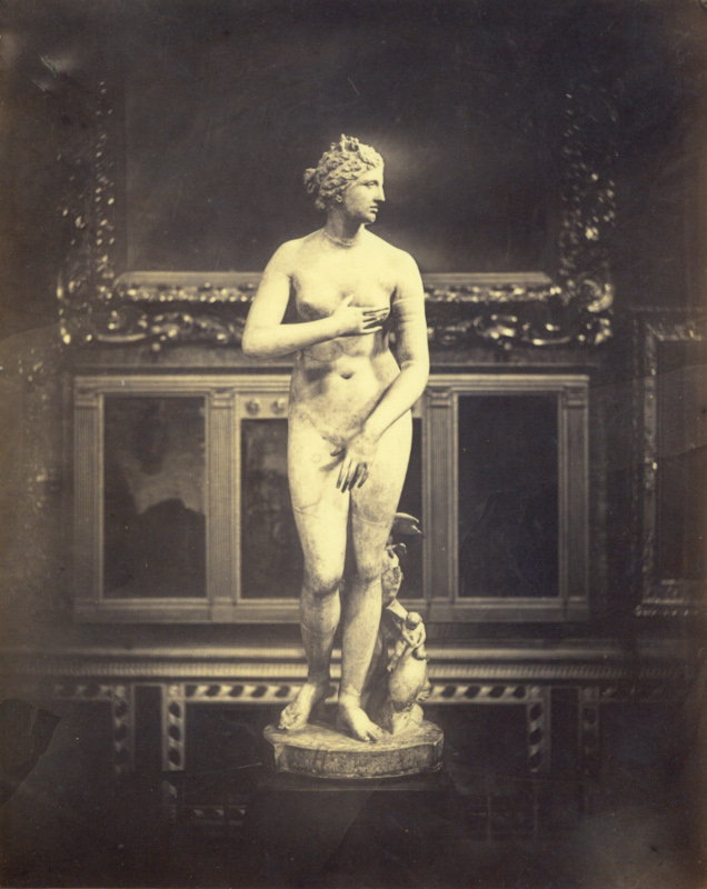 Alphonse Bernoud - Medici Venus in der Tribuna der Uffizien, um 1860