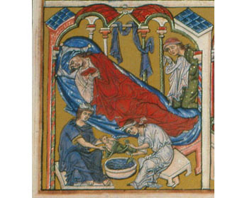 Die Geburt Johannes des Täufers