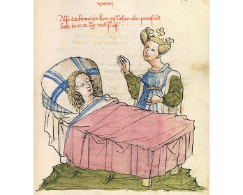 Condwiramurs in Parzivals Schlafgemach